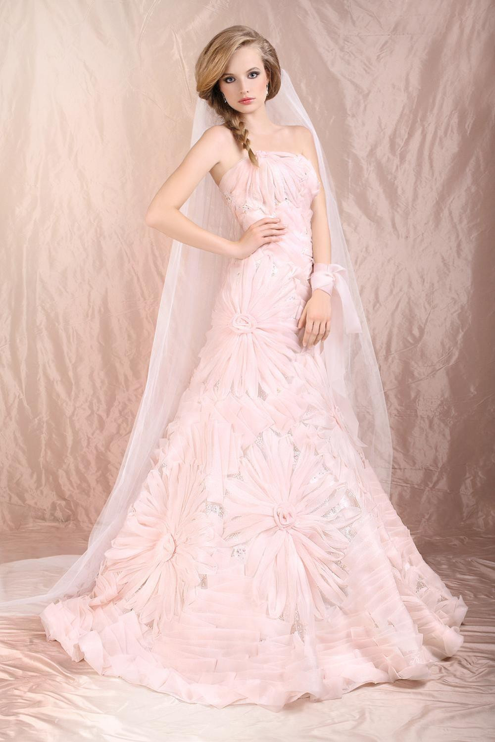 Blush Pink Wedding Gown
 Blush Wedding Dress
