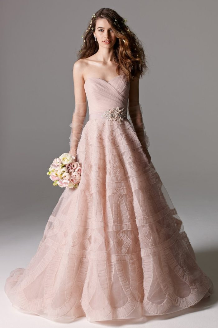 Blush Pink Wedding Gown
 Pink and Blush Wedding Dresses