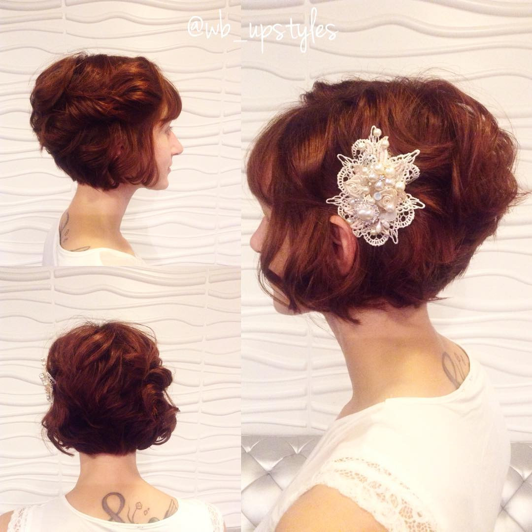 Bob Hairstyles For Wedding Day
 40 Best Short Wedding Hairstyles That Make You Say “Wow ”