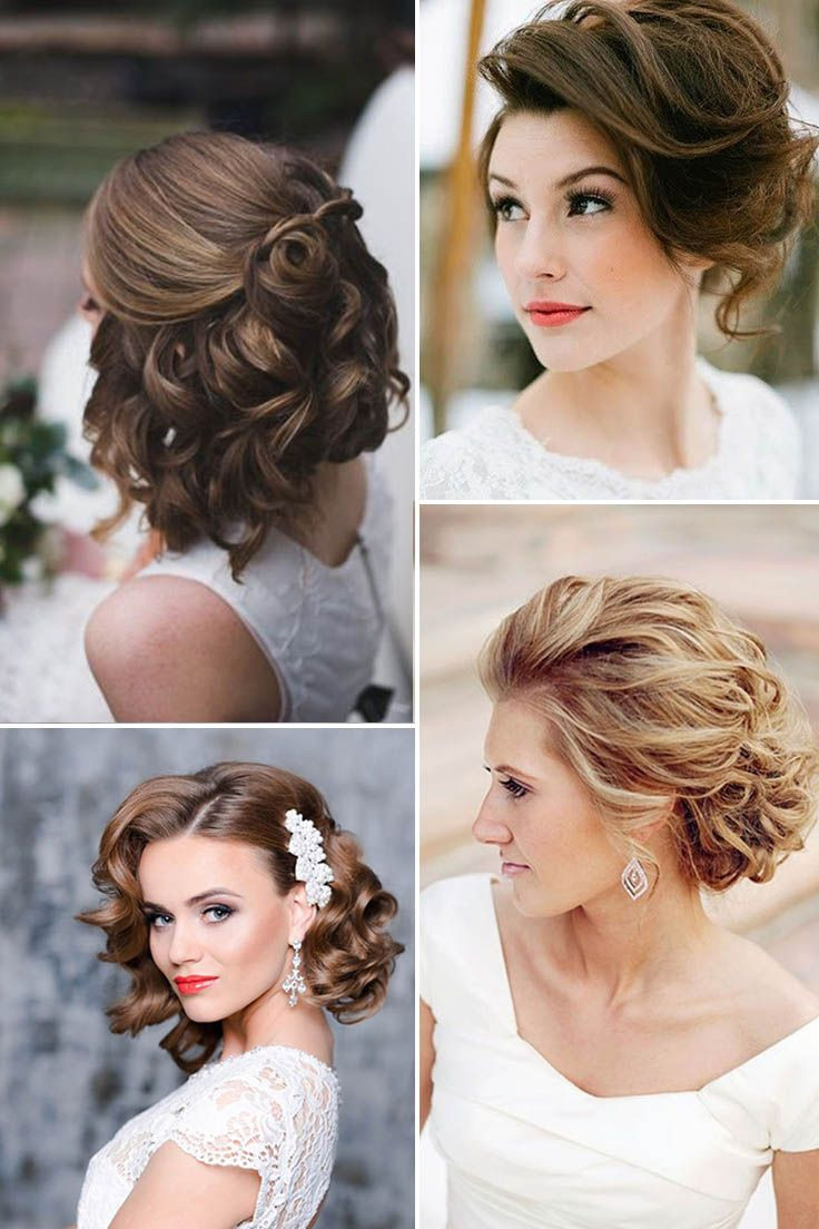 Bob Hairstyles For Wedding Day
 17 Best images about Wedding Hair on Pinterest