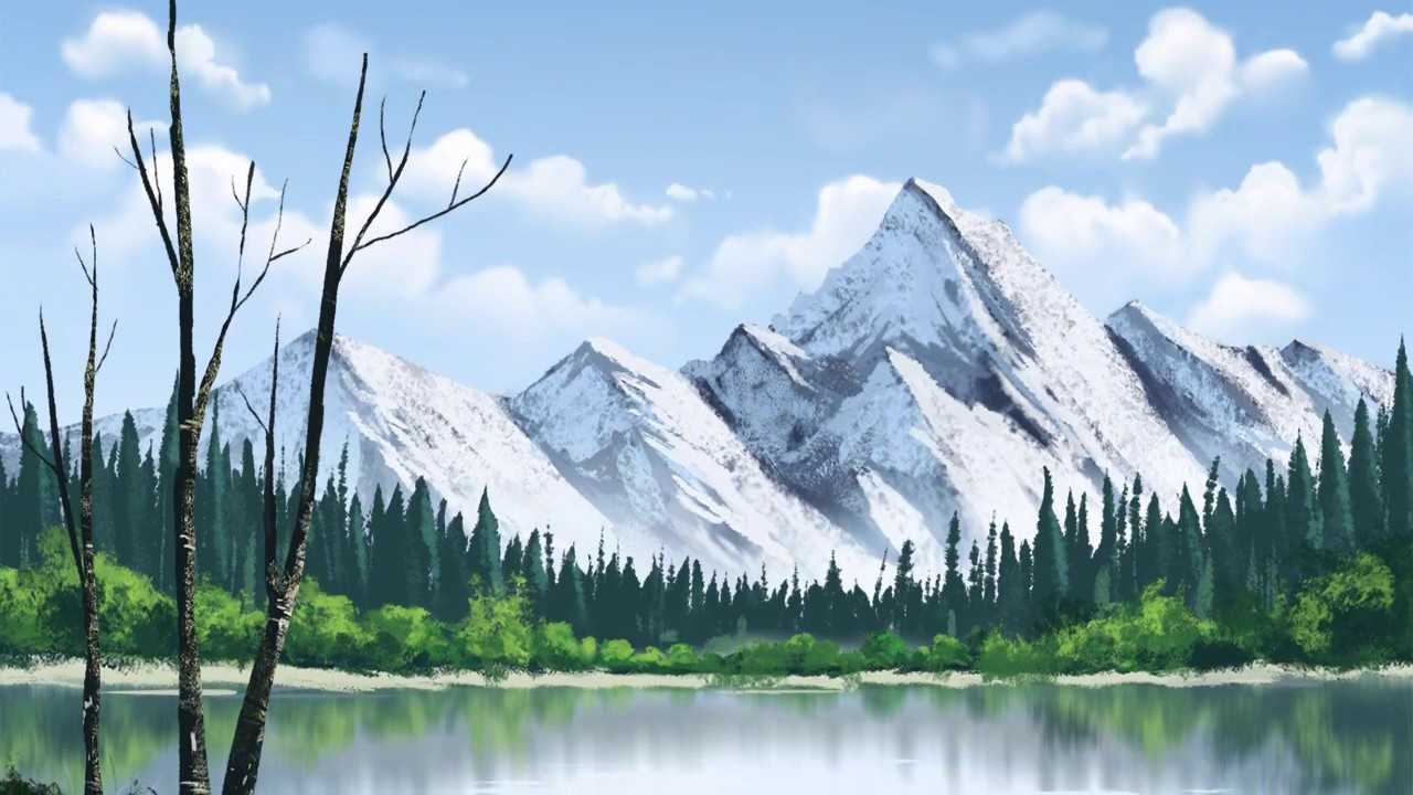 Bob Ross Landscape Paintings
 Bob Ross Style Landscape Painting