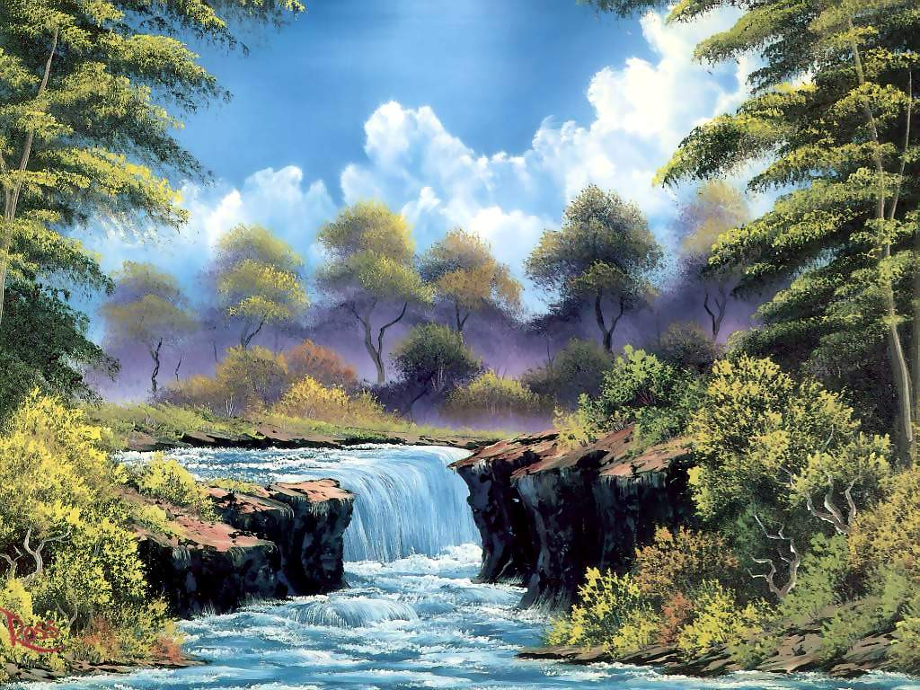 Bob Ross Landscape Paintings
 First Art Related Post Bob Ross