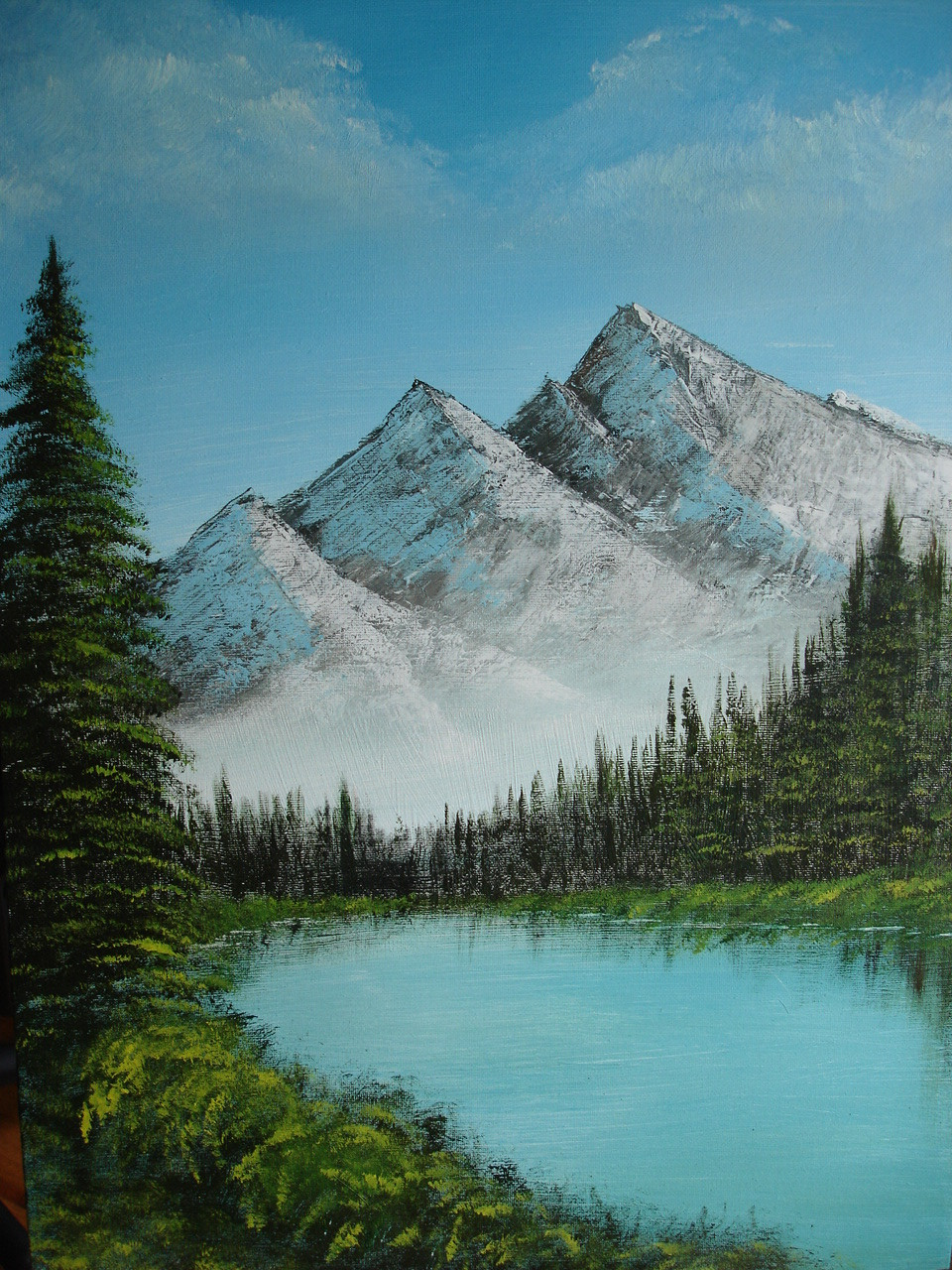 Bob Ross Landscape Paintings
 Bob Ross Landscape by sosyalinsan on DeviantArt