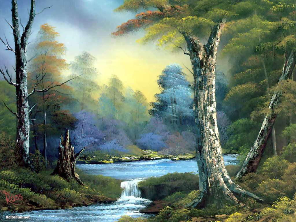 Bob Ross Landscape Paintings
 The Bob Ross Phenomenon