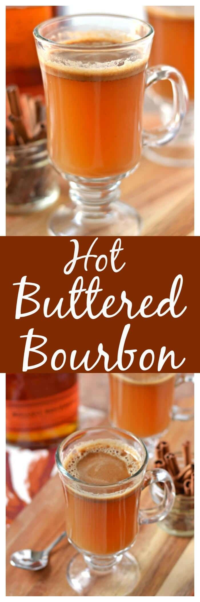 Bourbon Drinks For Winter
 Hot Buttered Bourbon