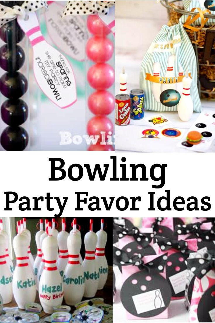 Bowling Party Favors For Kids
 Bowling Party Favor Ideas