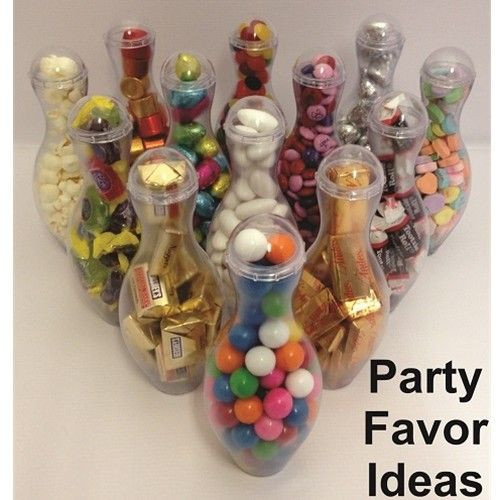 Bowling Party Favors For Kids
 Mini Bowling Pin Candy Container