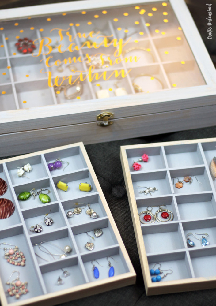 Box Organizer DIY
 DIY Jewelry Organizer Storage Box Tutorial Consumer Crafts