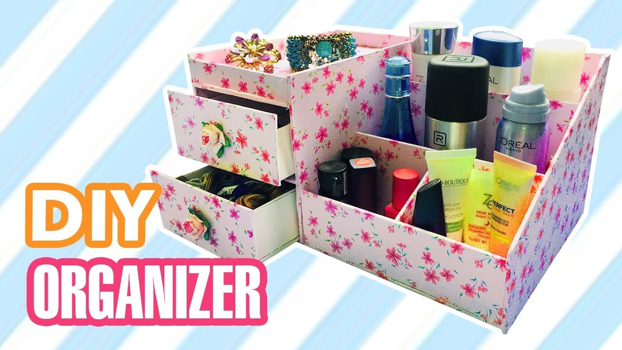 Box Organizer DIY
 DIY Desk Organizer
