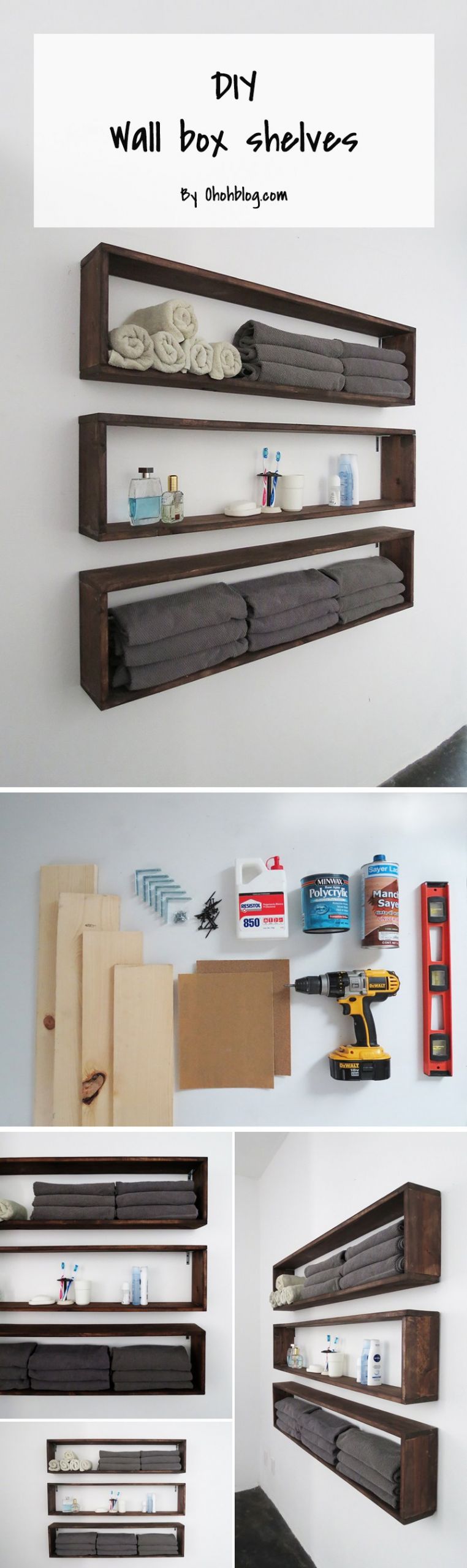 Box Shelves DIY
 15 Brilliant DIY Shelves You Can Build Yourself