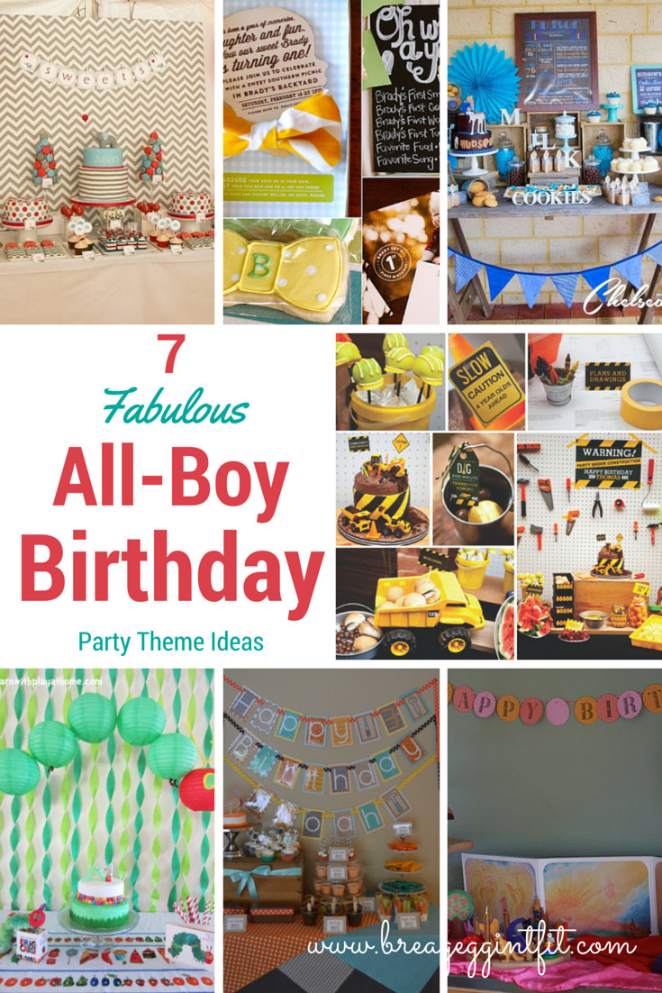 Boy 1st Birthday Party Ideas
 7 All Boy 1st Birthday Party Ideas