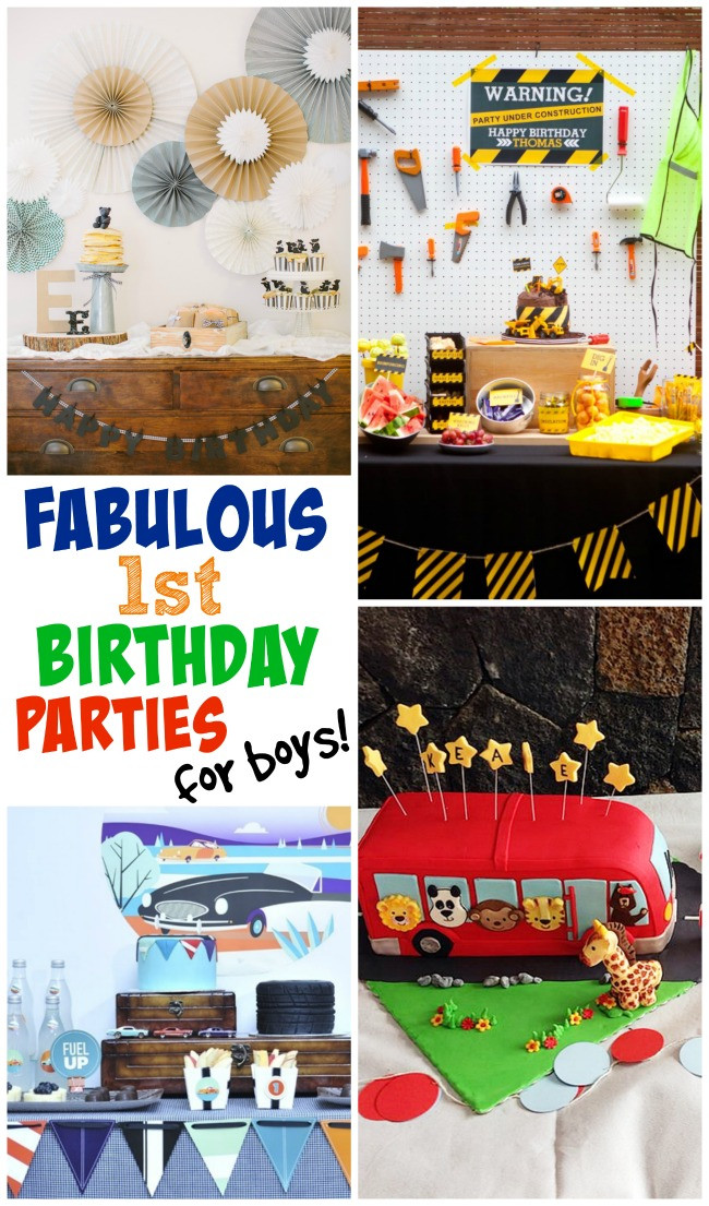 Boy 1st Birthday Party Ideas
 1st Birthday Party Ideas For Boys