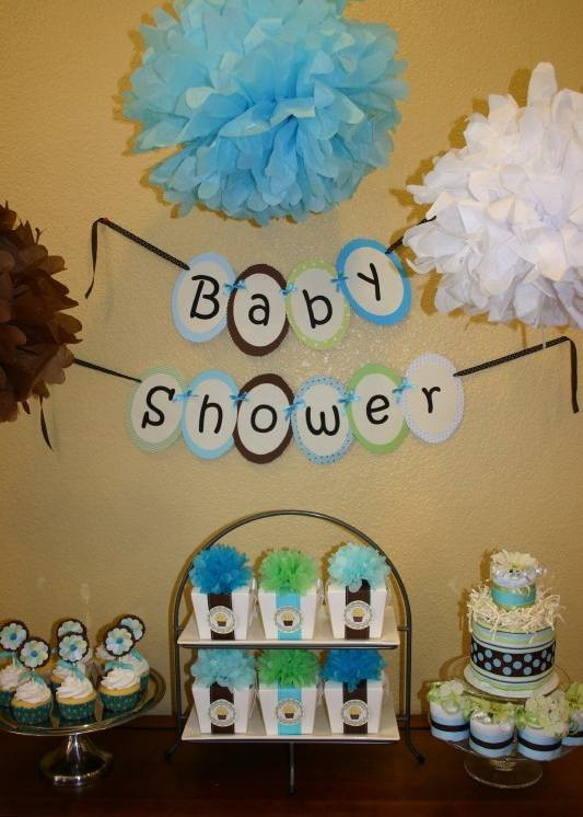 Boy Baby Shower Decorating Ideas
 Ideas for Baby Boy Shower Decorations