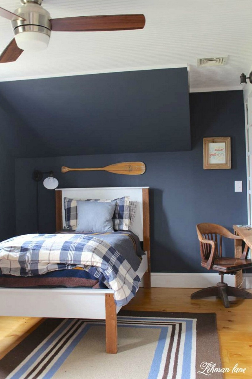 Boy Bedroom Paint Colors
 Benjamin Moore Hale Navy The Best Navy Blue Paint Color