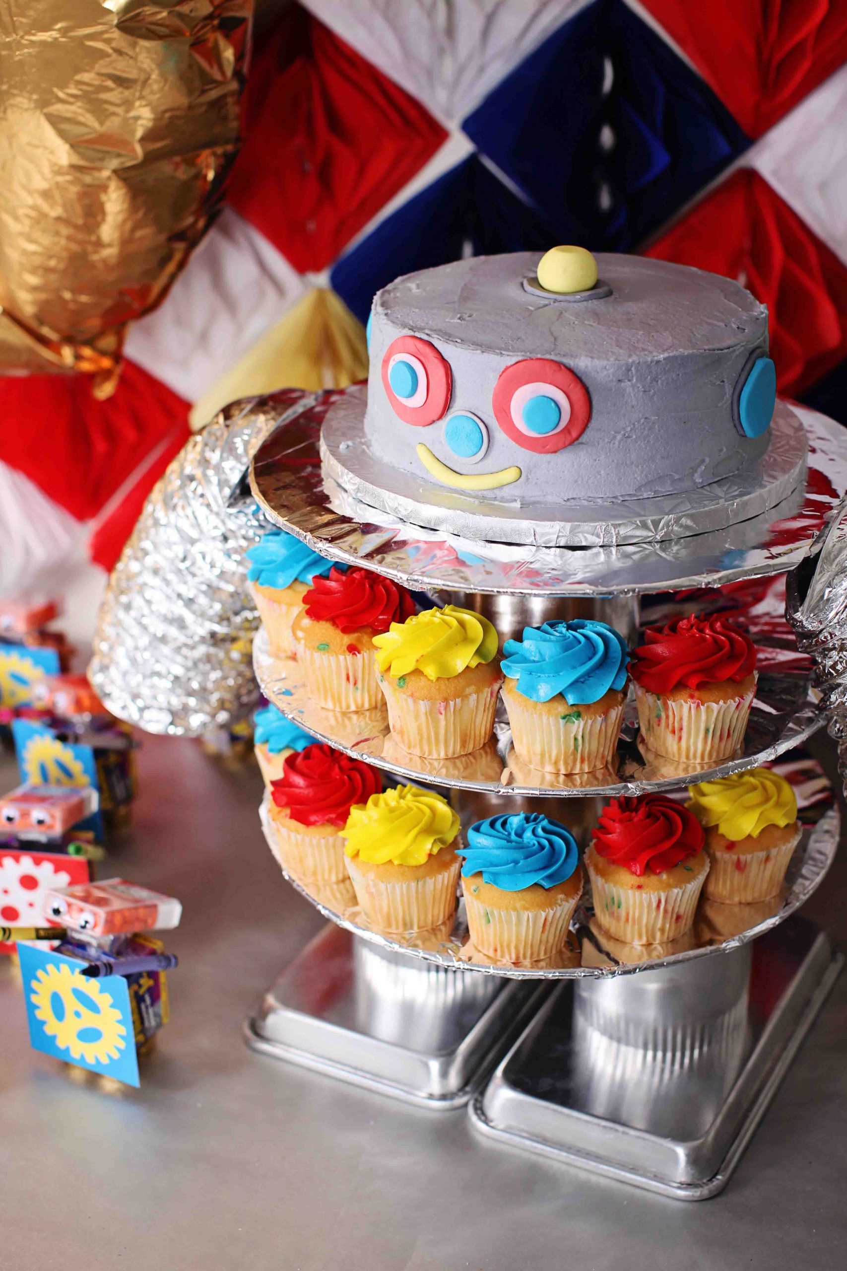 Boy Birthday Decorations
 Boy s Birthday Party Ideas Robot Birthday