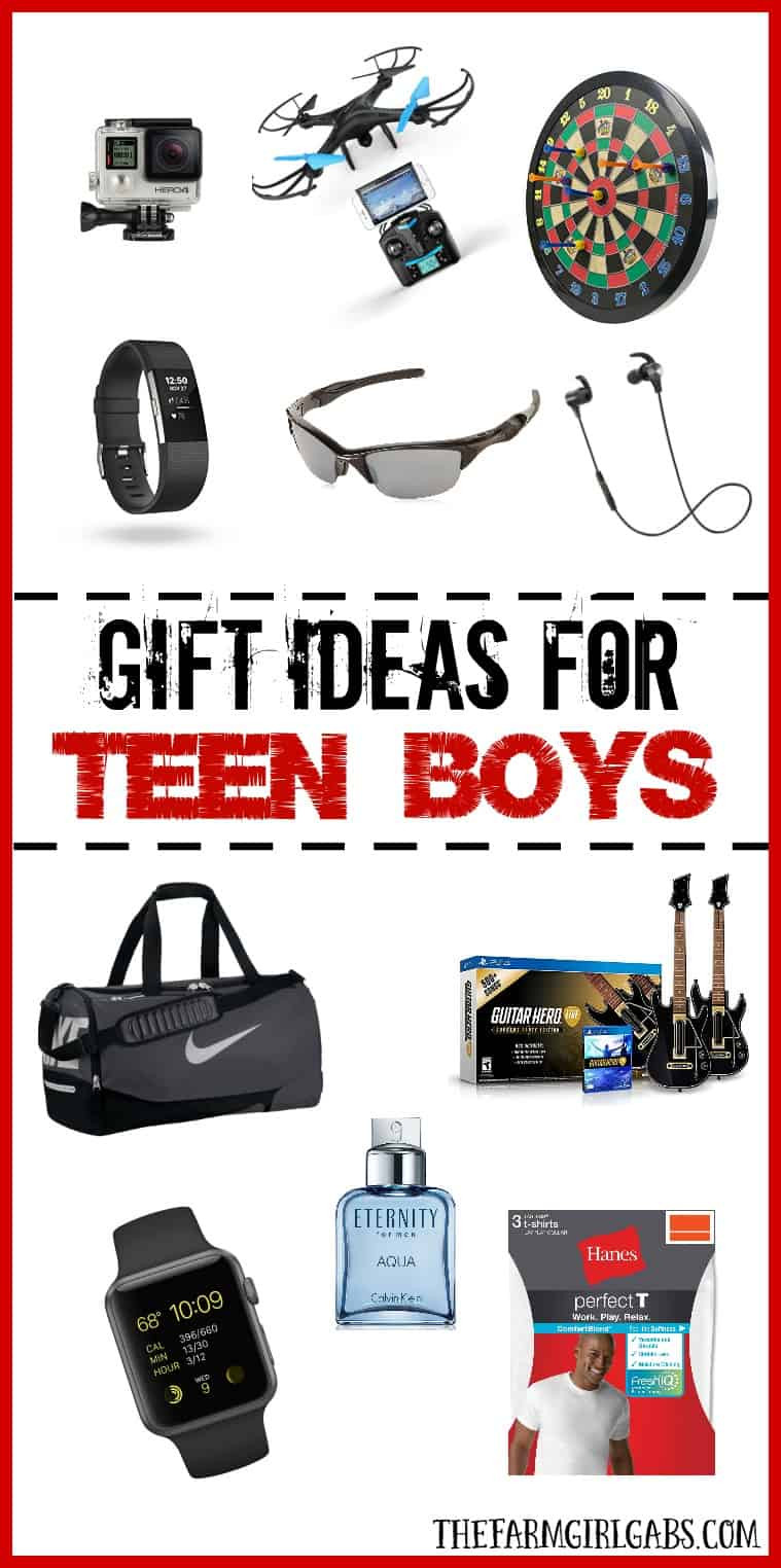 Boy Christmas Gift Ideas
 Gift Ideas For Teen Boys The Farm Girl Gabs