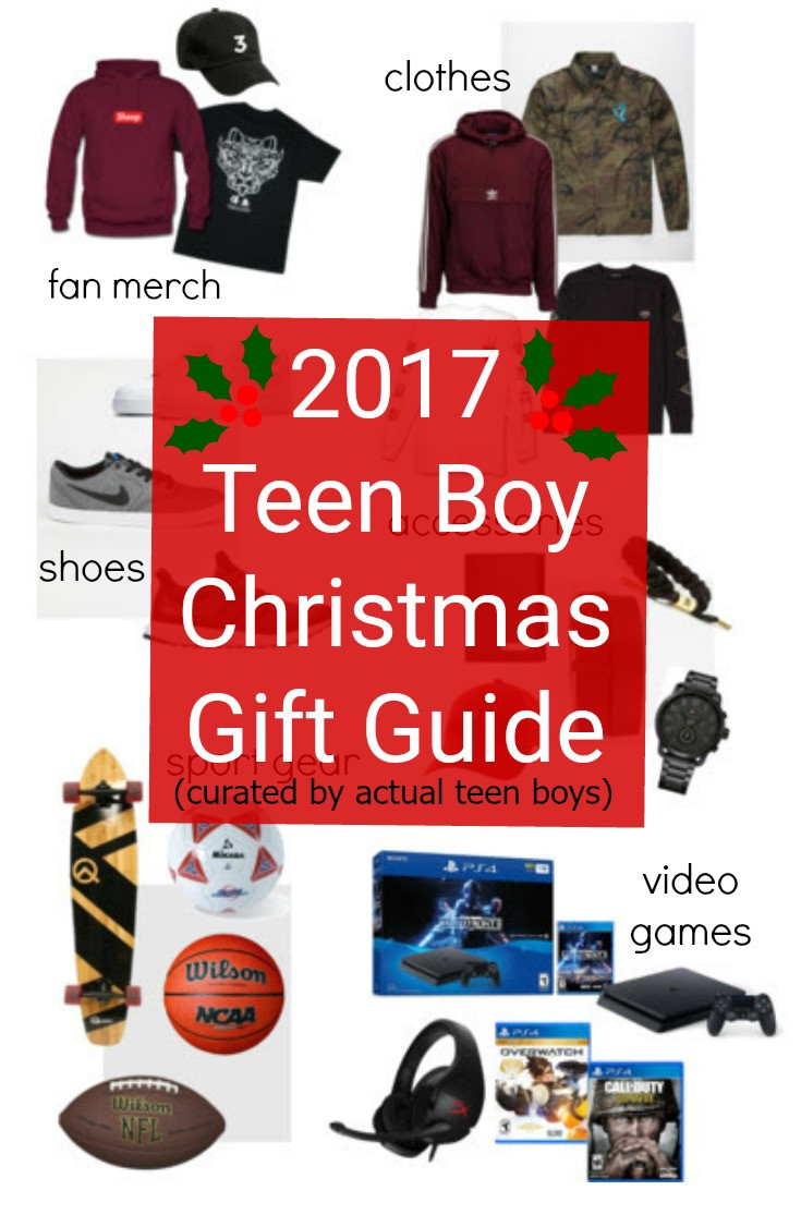 Boy Christmas Gift Ideas
 2017 Teen Boy Christmas Gift Guide Chosen by Real