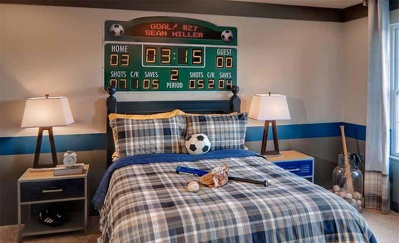 Boy Sports Bedroom
 15 Sports Inspired Bedroom Ideas for Boys Rilane