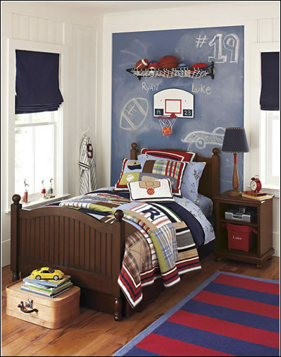 Boy Sports Bedroom
 Young Boys Sports Bedroom Themes Home Decorating Ideas