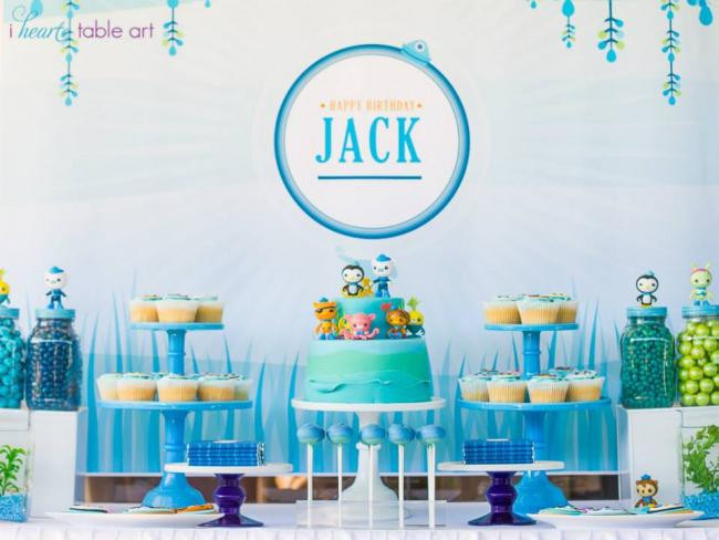 Boys 3Rd Birthday Party Ideas
 A Boy s Octonauts Inspired 3rd Birthday Party Spaceships