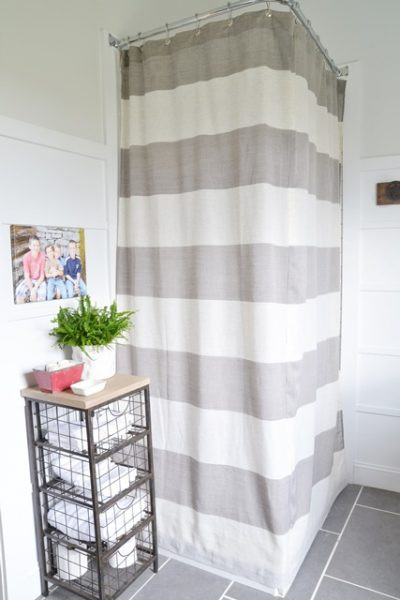 Boys Bathroom Shower Curtain
 DIY Shower Curtain for Boys Bathroom Beneath My Heart