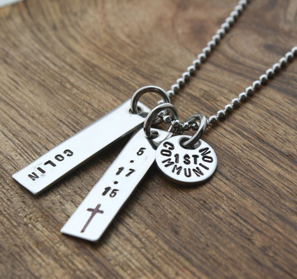 Boys First Communion Gift Ideas
 Boys First munion Necklace