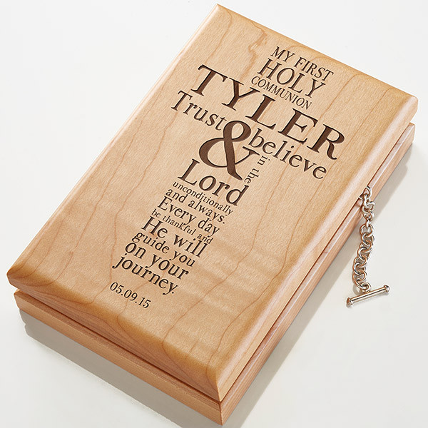 Boys First Communion Gift Ideas
 New First munion Gifts With A Personalization Option