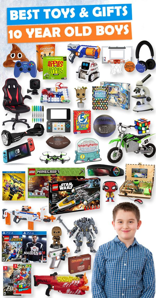 Boys Gift Ideas Age 10
 Gifts For 10 Year Old Boys 2019 – List of Best Toys