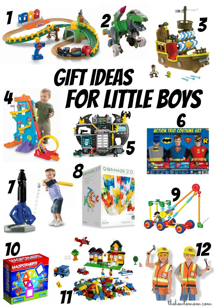 Boys Gift Ideas
 Christmas t ideas for little boys ages 3 6 The How
