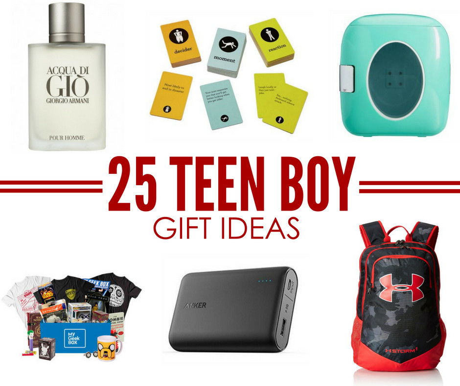 Boys Gift Ideas
 25 Teen Boy Gift Ideas Perfect for Christmas or Birthday