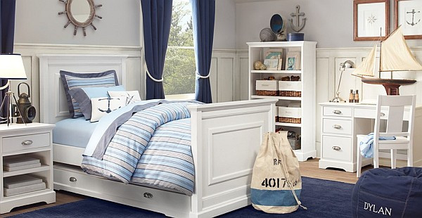 Boys Nautical Bedroom
 Petit Nautical Bedrooms for Boys