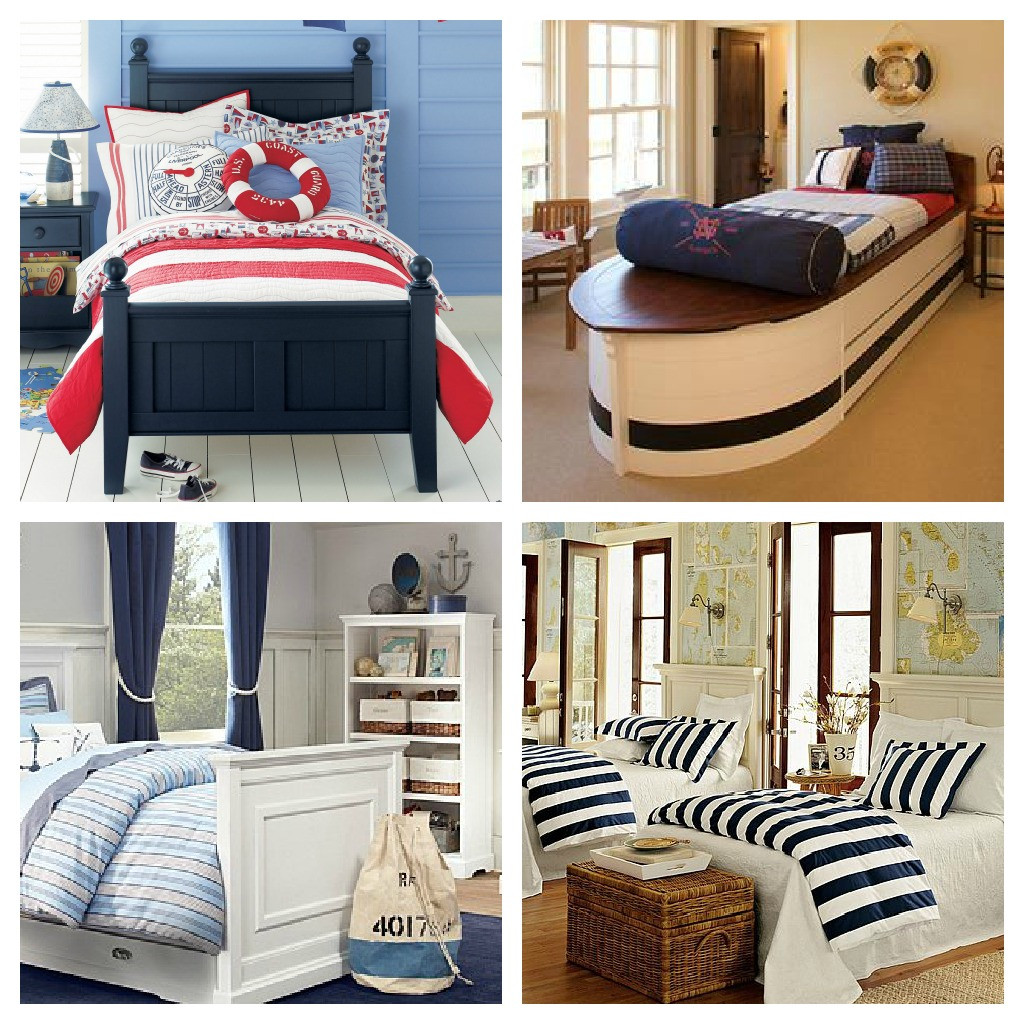 Boys Nautical Bedroom
 Petit Nautical Bedrooms for Boys