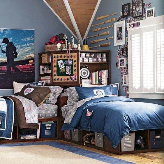 Boys Teenage Bedroom
 30 Awesome Teenage Boy Bedroom Ideas DesignBump