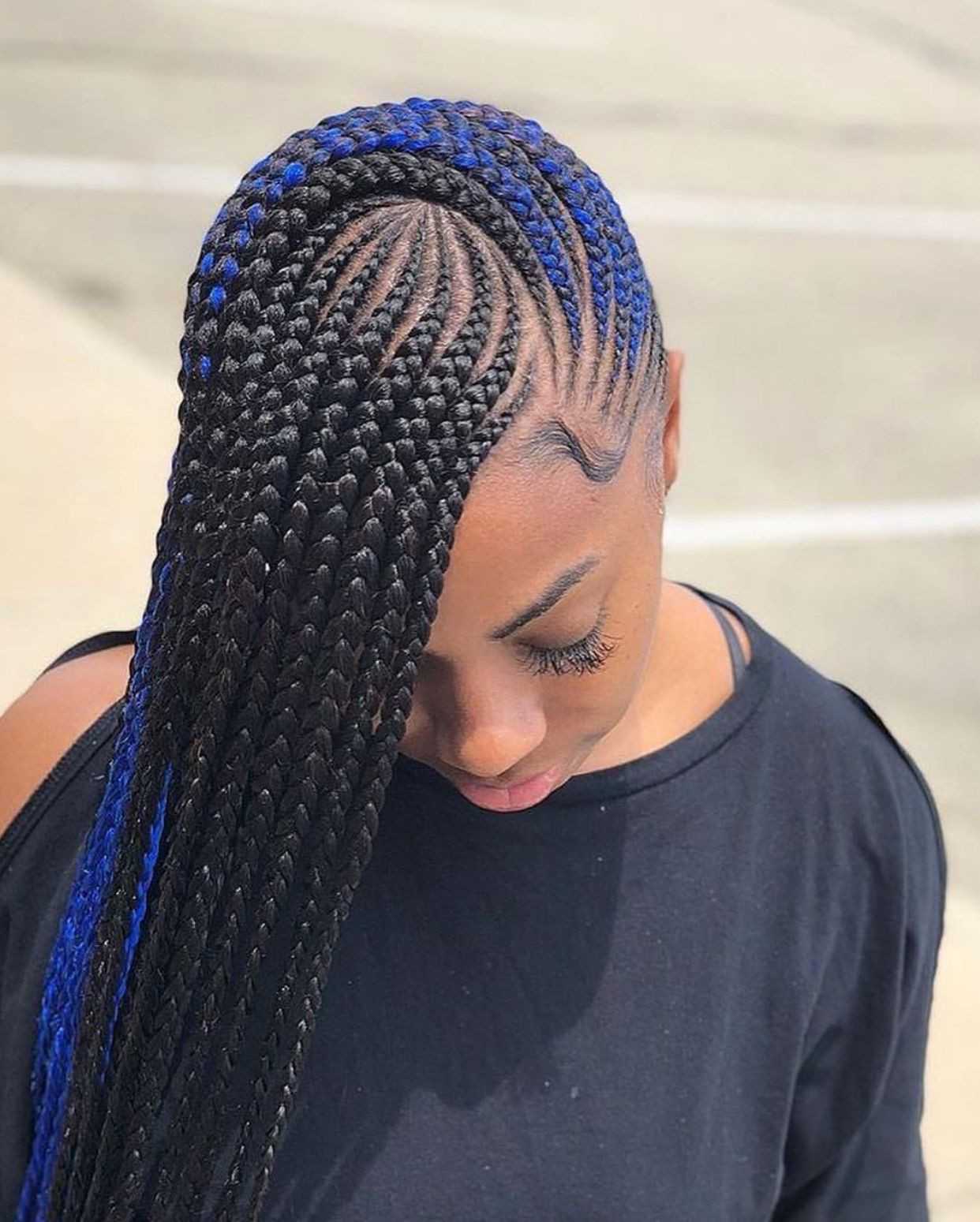 Braiding Hairstyles
 35 Lemonade Braids Styles for Elegant Protective Styling