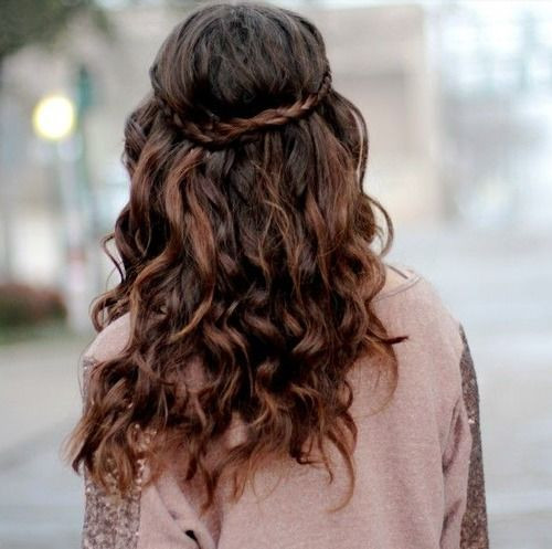 Braids And Curls Hairstyles
 Curly Qs What are some cute braided hairstyles that work