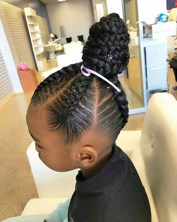 Braids For Kids With Natural Hair
 21 Cutest Kids & Hairstyle Ideas [ Gallery 3