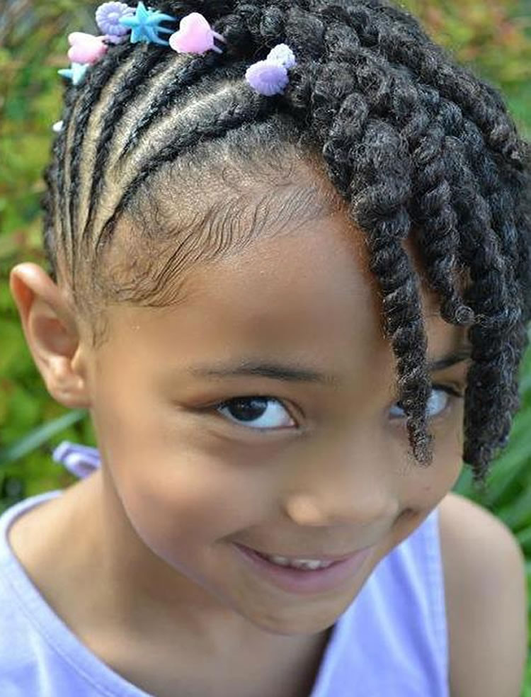 Braids Hairstyles For Black Kids
 64 Cool Braided Hairstyles for Little Black Girls – Page 2