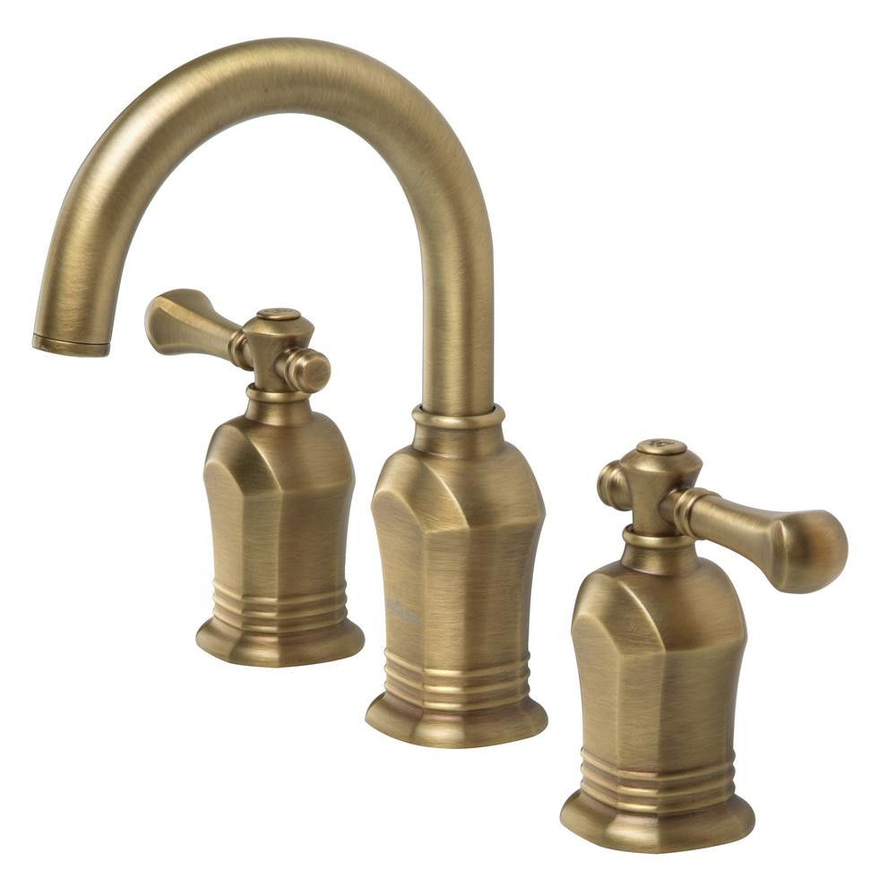 Brass Faucets Bathroom
 Pegasus Verdanza Series 8 in Widespread 2 Handle High Arc