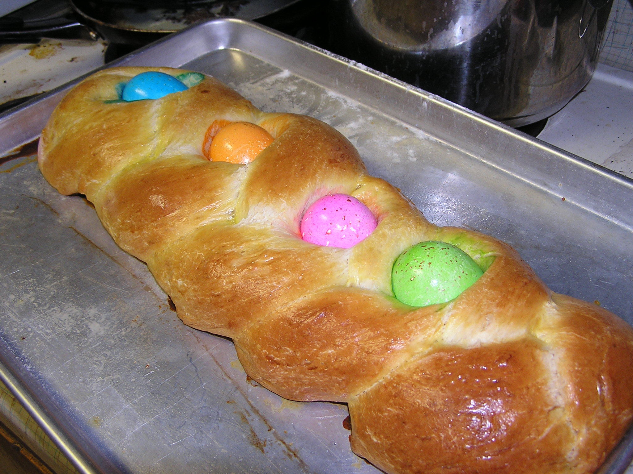 Bread Machine Easter Bread
 Italian Braided Easter Bread 5