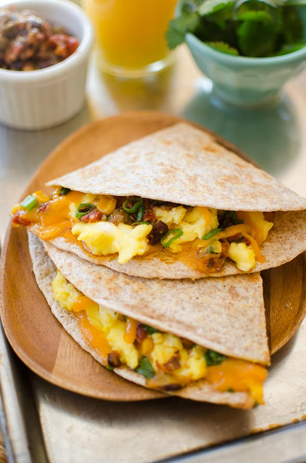 Breakfast Quesadilla Recipe
 Quick Breakfast Quesadillas — Living Lou