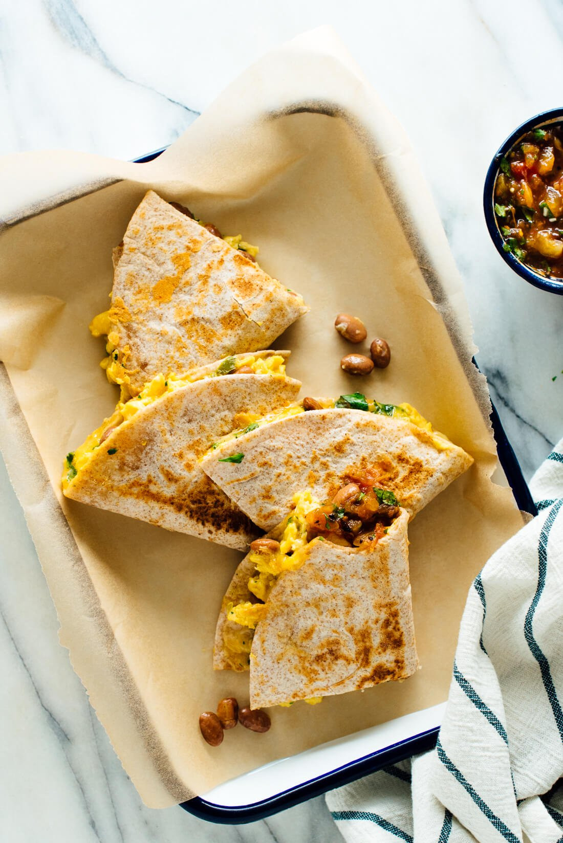 Breakfast Quesadilla Recipe
 Simple Breakfast Quesadillas Recipe Cookie and Kate