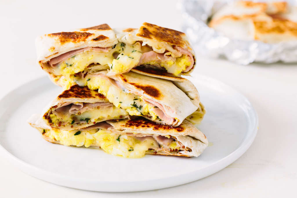 Breakfast Quesadilla Recipe
 Ham Egg and Cheese Breakfast Quesadilla Recipe