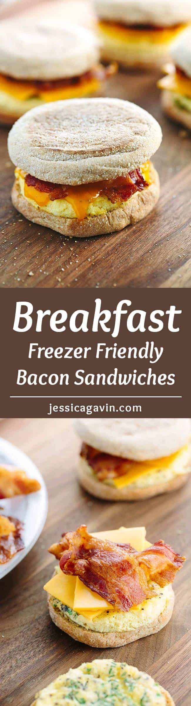 Breakfast Sandwich Recipes To Freeze
 Freezer Friendly Bacon Breakfast Sandwiches