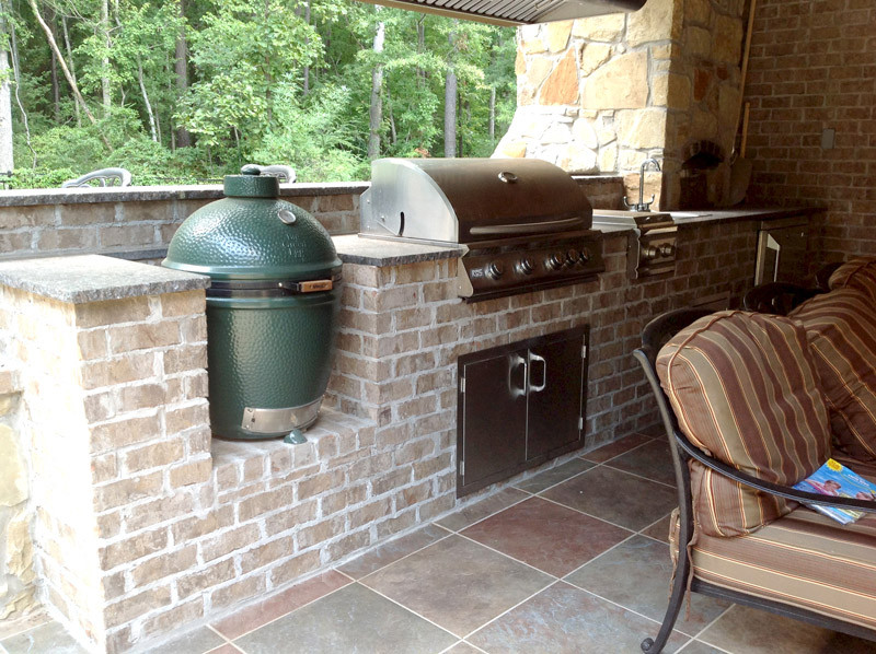 Brick Outdoor Kitchen
 Outdoor Kitchen Gallery