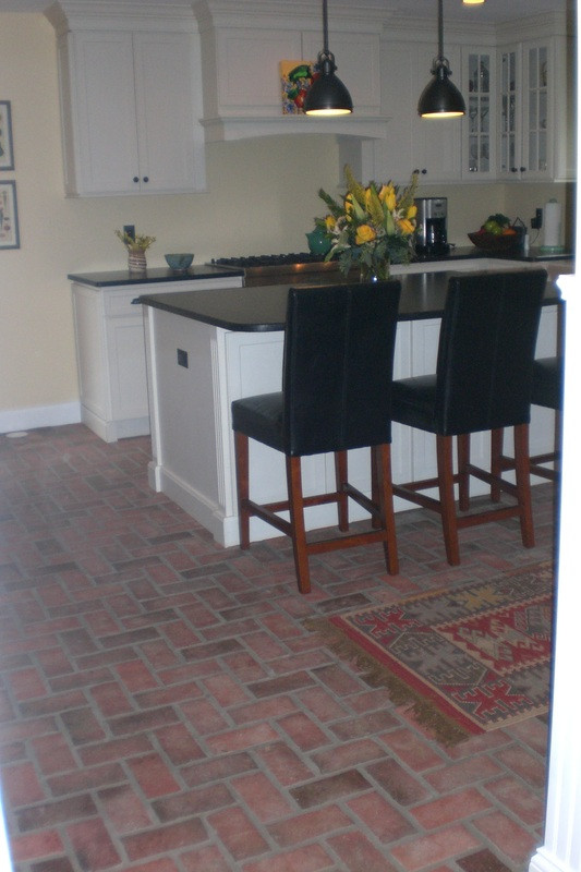 Brick Tiles Kitchen
 Kitchens Inglenook Brick Tiles Brick Pavers