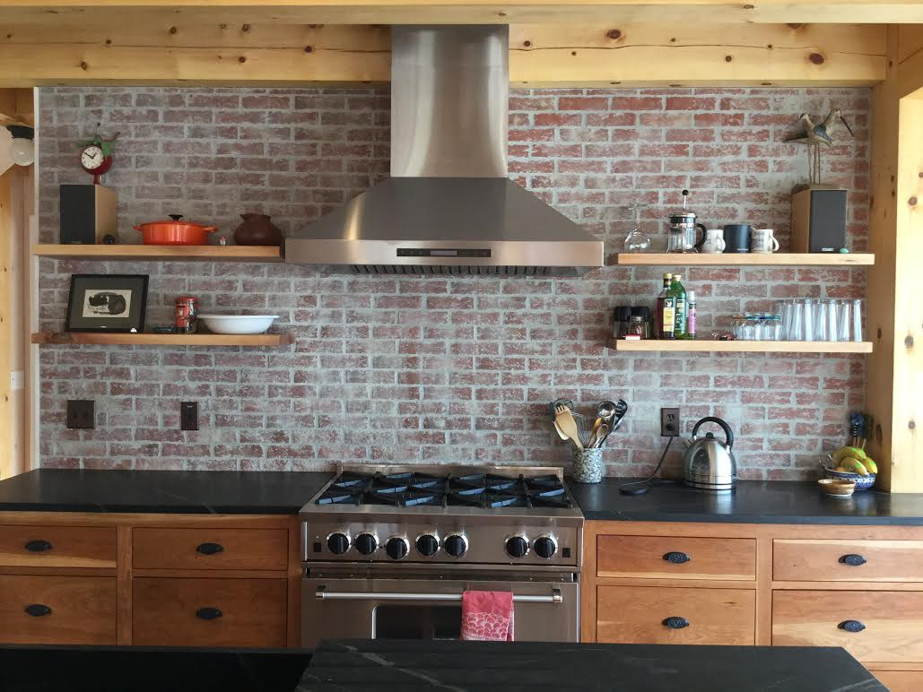 Brick Tiles Kitchen
 Kitchens Inglenook Brick Tiles Brick Pavers