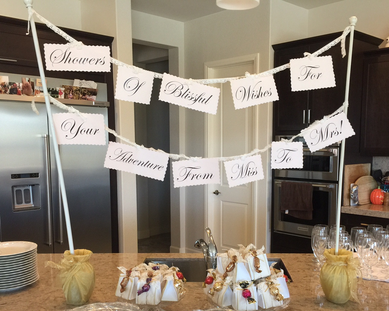 Bridal Shower Decorations DIY
 A Bridal Shower Check f List