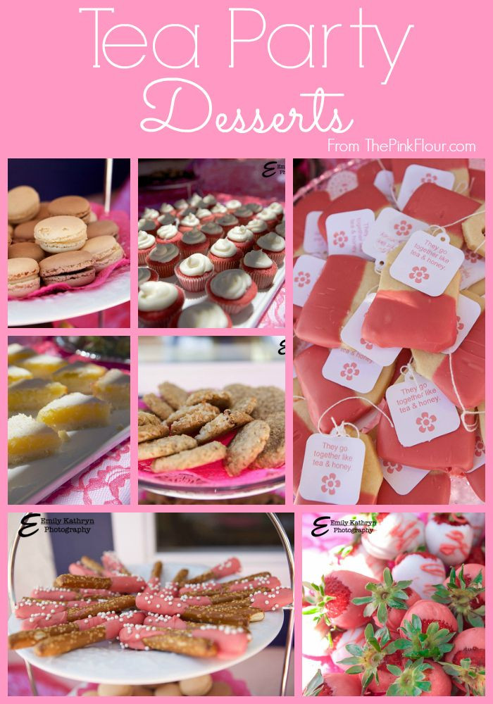 Bridal Shower Tea Party Food Ideas
 Tea Party Bridal Shower Dessert ideas both homemade and