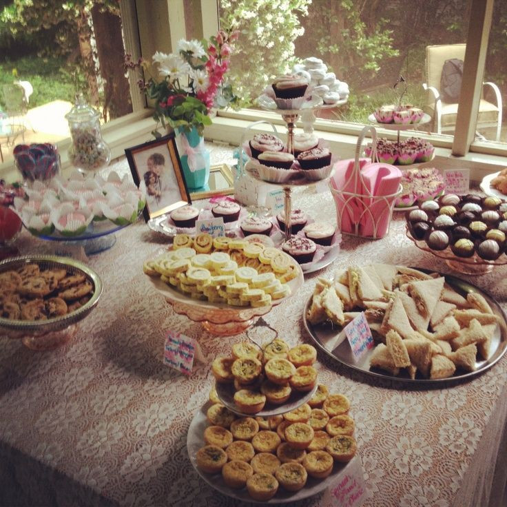 Bridal Shower Tea Party Food Ideas
 51 best images about Alexis s Princess Tea Party on