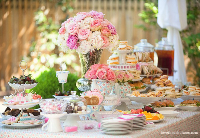 Bridal Shower Tea Party Food Ideas
 Elegant Bridal Shower Ideas